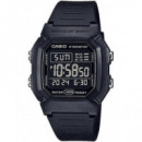 CASIO Coleccion W-800H-2AVES Reloj Digital, Fecha, Cronometro, Calendario, Alarma, Resistente