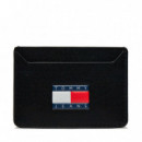 Cartera Tarjetero tu Heritage Leather  TOMMY HILFIGER