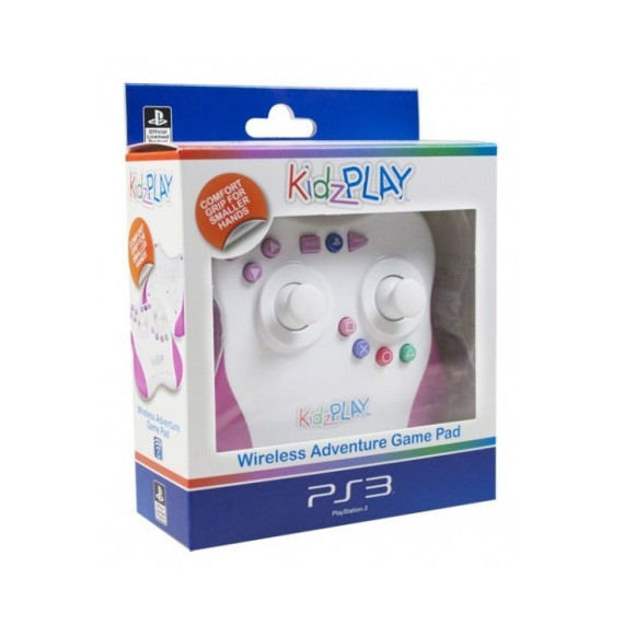 Kidzplay Mando Infantil Wireles Oficial Sony-rosa PS3  SHINE STAR S.A