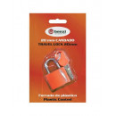 BENZI Candado de Viaje con Llave Varios Colores BZ5740