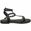 Esclava Bebe Tachas Negro  S.PIERO