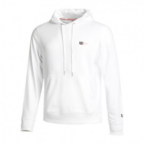 Sudadera Wilson Triblend Hoodie Bright White  WILSON PADEL