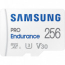 Tarjeta de Memoria Microsdhc SAMSUNG Pro Endurance 256GB Uhs-i V10 Clase 10 con Adaptador