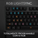 Teclado Gaming Mecánico con Reposamuñecas LOGITECH G513