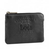 Monedero Massachusetts Negro  LOIS