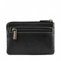 Monedero Massachusetts Negro  LOIS