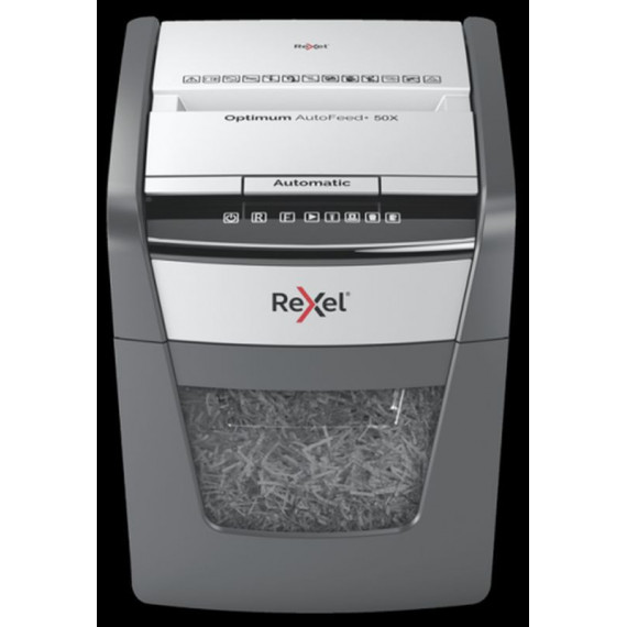 REXEL Destructora Autofeed 50X Particulas
