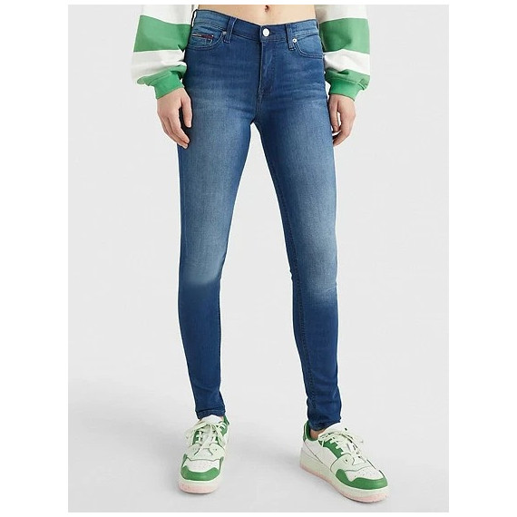 Nora Mr Skny Nnmbs New Niceville Mid Blu  TOMMY JEANS