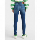 Nora Mr Skny Nnmbs New Niceville Mid Blu  TOMMY JEANS