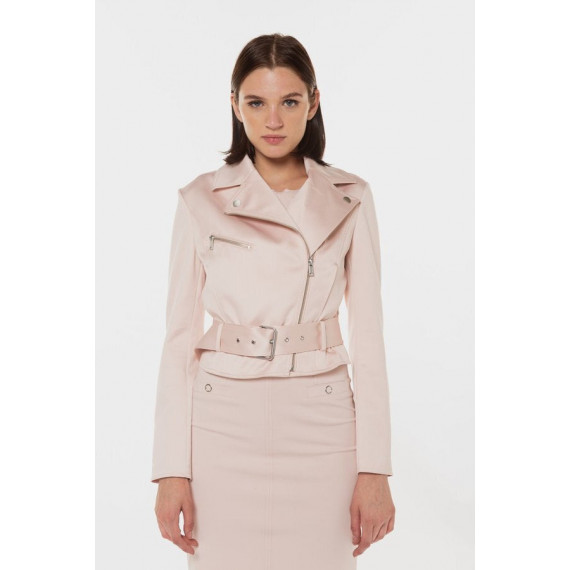 Chaquetas y Abrigos Luna Belted Cropped Biker  GUESS