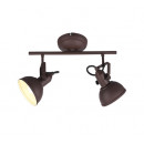 Foco Trio Reality Gina 2XE14 Metal Oxido