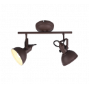 Foco Trio Reality Gina 2XE14 Metal Oxido