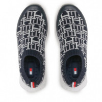Slip-on Low Cut Easy-on Sneaker  TOMMY HILFIGER