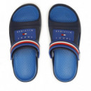 Sandalias Stripes Comfy Sandal  TOMMY HILFIGER