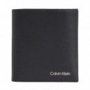 Carteras Ck Concise Trifold 6CC W/coin  CALVIN KLEIN