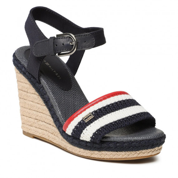 Cuñas Feminine Crochet High Wedge  TOMMY HILFIGER