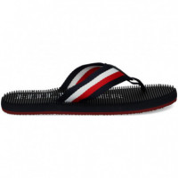 Chanclas Im Corporate Stripes B Sandal  TOMMY HILFIGER - Guanxe Atlantic Marketplace
