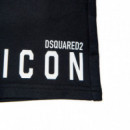 Pantalon Corto Logo Icon  DSQUARED2