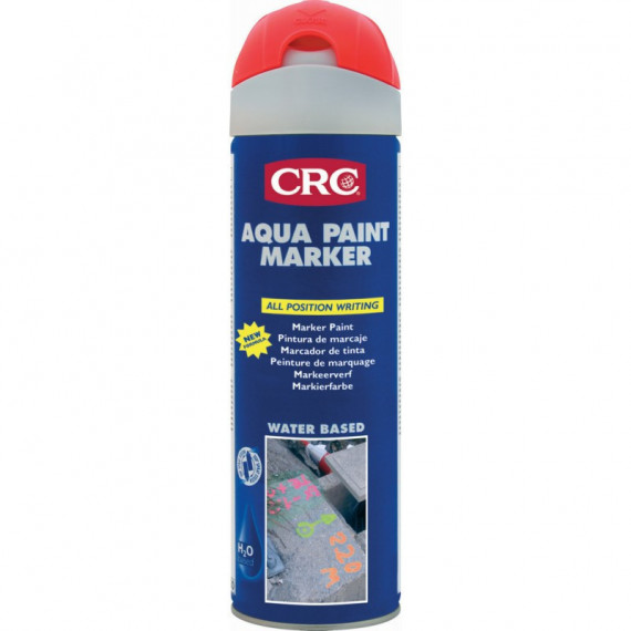 Crc Spray Agua Paint Marker Fluo Rojo 500ML