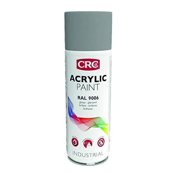Crc Acryl Ral 9006 Plata Metalizado 400ML