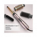 BABYLISS Cepillo Moldeador y Secador 4-1 1000W Air Style 1000 Gris