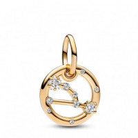 PANDORA Charm Colgante con un Recubrimiento en Oro de Zodiaco Tauro 762707C01 - Guanxe Atlantic Marketplace