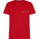 Camisetas Manga Corta Small Chest Stripe Monotype Tee  TOMMY HILFIGER