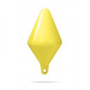 Bolla Señal Biconica 80X160 Rellena Amarilla