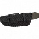 Cinturón Textil Trenzado Elástico Tech 3.5 de TOMMY HILFIGER