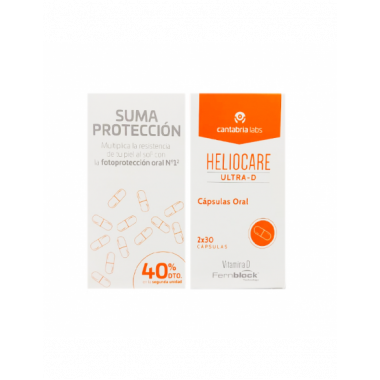 HELIOCARE Pack Duplo Oral Ultra D 30 Cap