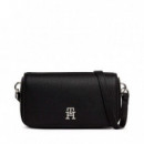 Bolso Bandolera Emblem con Solapa  TOMMY HILFIGER