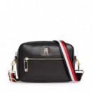 Bolso Bandolera Iconic con Cinta Distintiva  TOMMY HILFIGER
