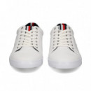 Tenis Textil Blanco  TOMMY HILFIGER