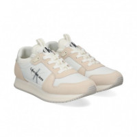 Deportivo Piel/ante Blanco  CALVIN KLEIN - Guanxe Atlantic Marketplace