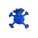 FREEDOG Perro Juguete Happy Emoji Azul 32*30 Cm