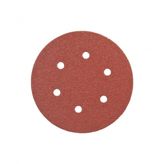 Disco Lija Adherente 150MM Grano 120 6 Agujeros