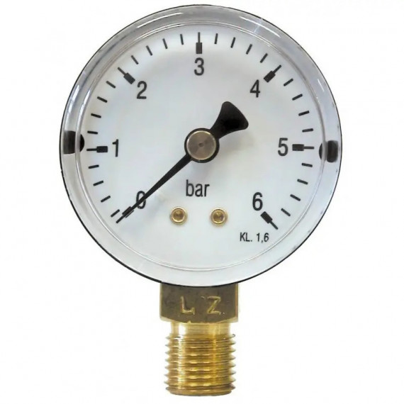 Manometro  50MM 1/4 0-10