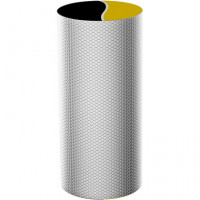 Cinta Bodega con Aluminio Goma 150MM X 20M