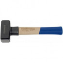 Maceta Albañil Mango Madera con Cuello Protector Promat