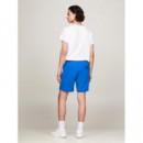Pantalones Pantalón TOMMY JEANS Corto de Deporte con Logo Gráfico