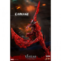 Figura Carnage Deluxe Ver Venom: Habrá Matanza (caja Exterior Dañada)  HOT TOYS