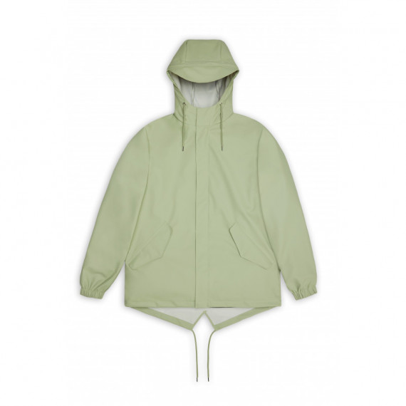 Chaquetas Mujer Chubasquero RAINS Unisex Fishtail Jacket Earth