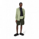 Chaquetas Mujer Chubasquero RAINS Unisex Fishtail Jacket Earth