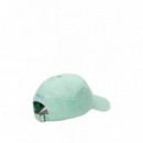Gorros y Gorras Gorra POLO RALPH LAUREN Verde Celadon con Visera de Tela de Algodón