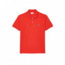 Polos Polo LACOSTE Classic Fit L.12.12 Rojo Redcurrant Rush