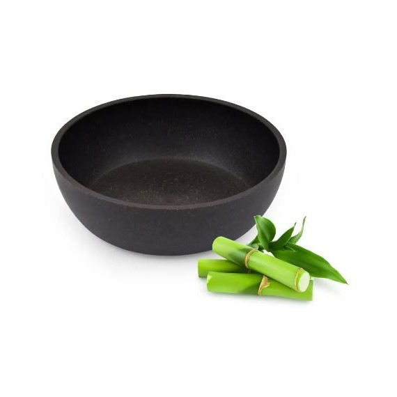 NAYECO Comedero Plastico Bambu Negro 200 Ml