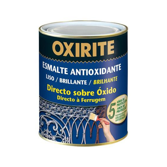 Pintura Xylazel Metal Oxirite Liso Brillante Gris Plata 250ML