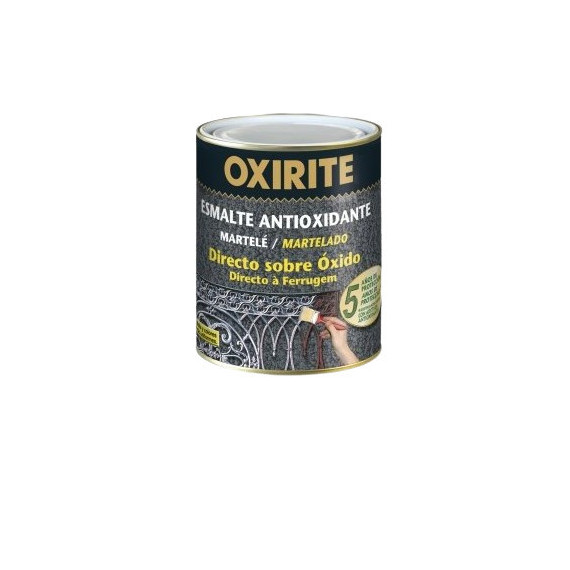 Pintura Xylazel Metal Oxirite Martele Verde Oscuro 750ML