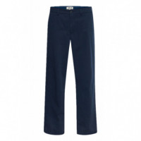Pantalones Pantalón !SOLID Alann Insignia Blue