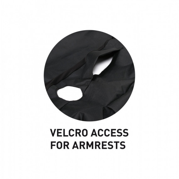 Funda de Coche Impermeable Single Black/cyan  SURFLOGIC